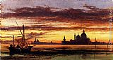 'Sunset Sky, Salute And San Giorgio Maggiore'